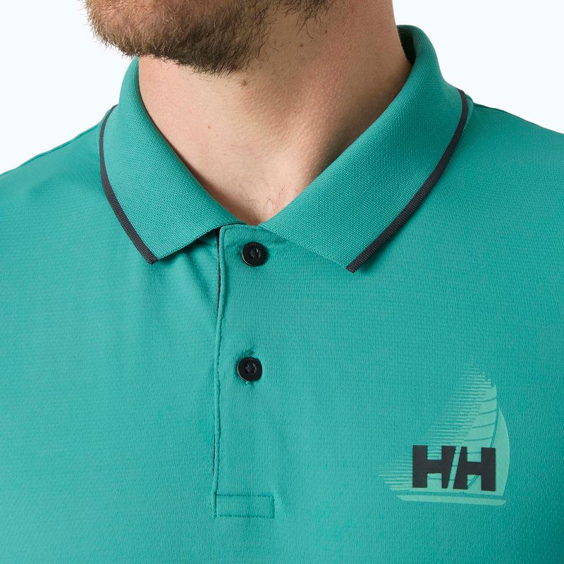 Pánské polo tričko Helly Hansen Hp Figari Polo dark mint 3