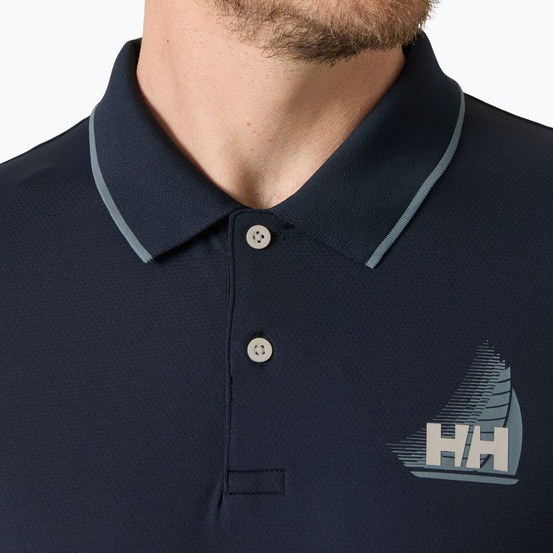 Pánské polo tričko Helly Hansen Hp Figari Polo navy 3
