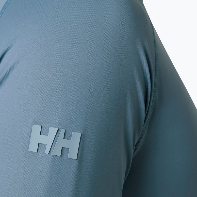 Pánské plavecké triko Longsleeve Helly Hansen Waterwear Rashguard washed navy 4