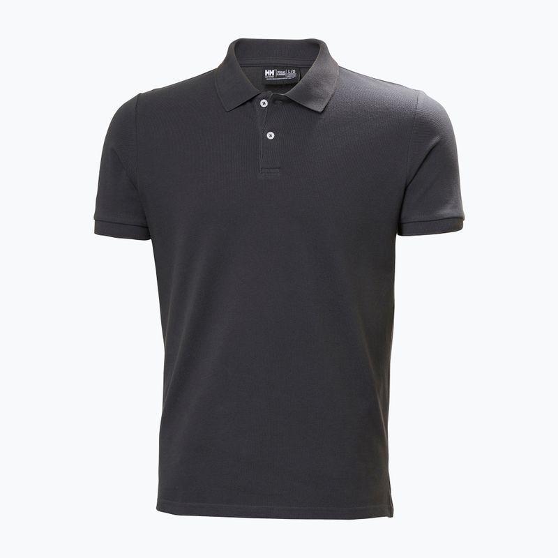 Pánské polo tričko Helly Hansen Crew Polo Pique ebony 6