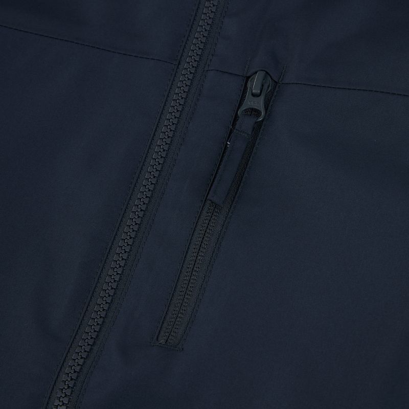 Dětská jachtařská bunda Helly Hansen Crew Hooded Jr 41813 navy 3