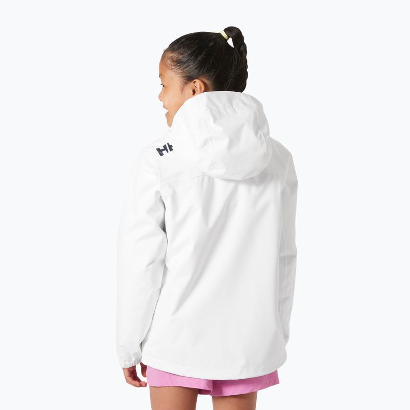 Dětská jachtařská bunda Helly Hansen Crew Midlayer 2.0 white 2