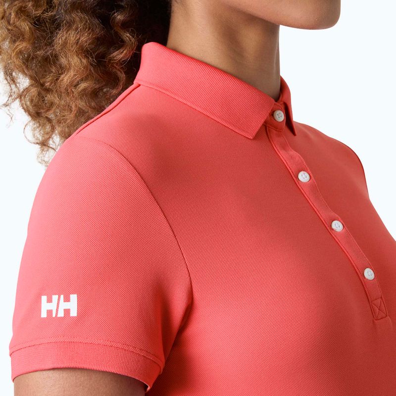 Dámské polo tričko Helly Hansen Crewline Polo sunset pink 4
