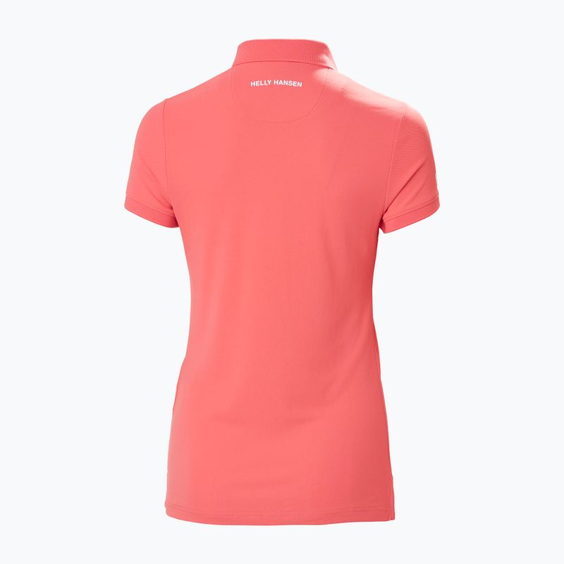 Dámské polo tričko Helly Hansen Crewline Polo sunset pink 7
