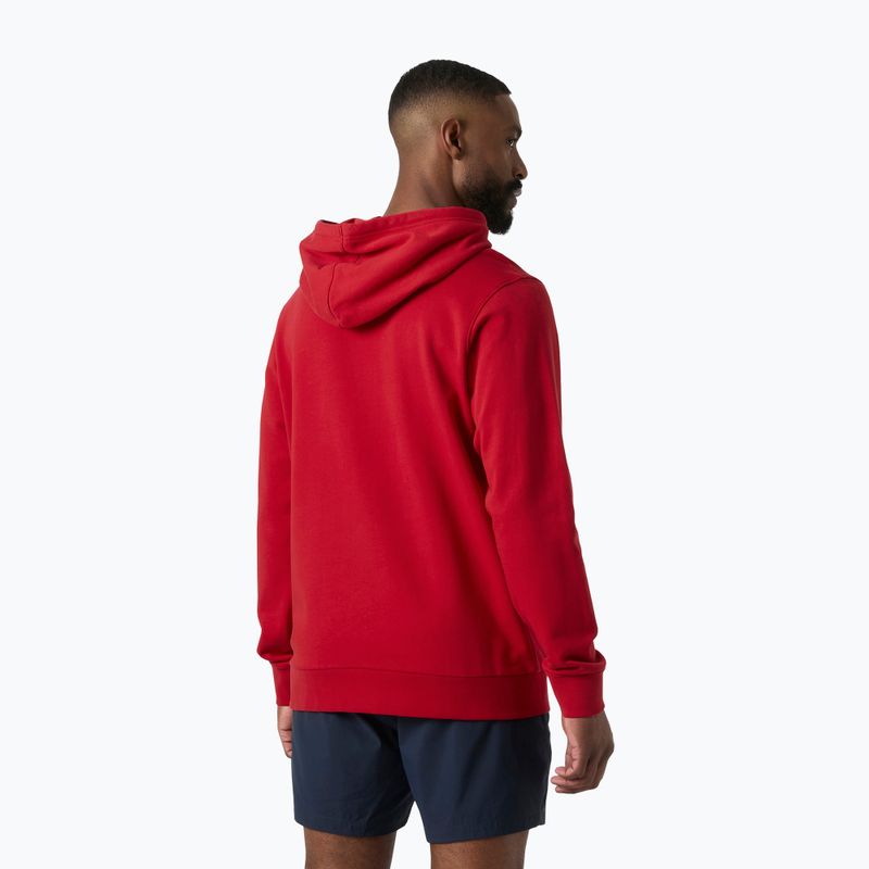 Pánská mikina Helly Hansen Core Graphic Hoodie red 2
