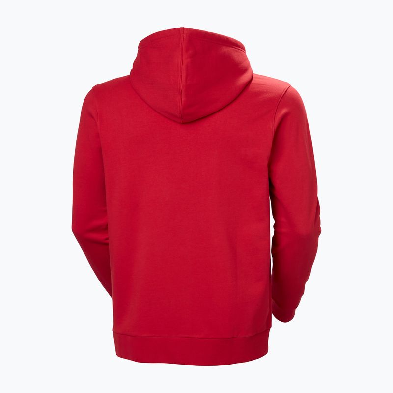 Pánská mikina Helly Hansen Core Graphic Hoodie red 6