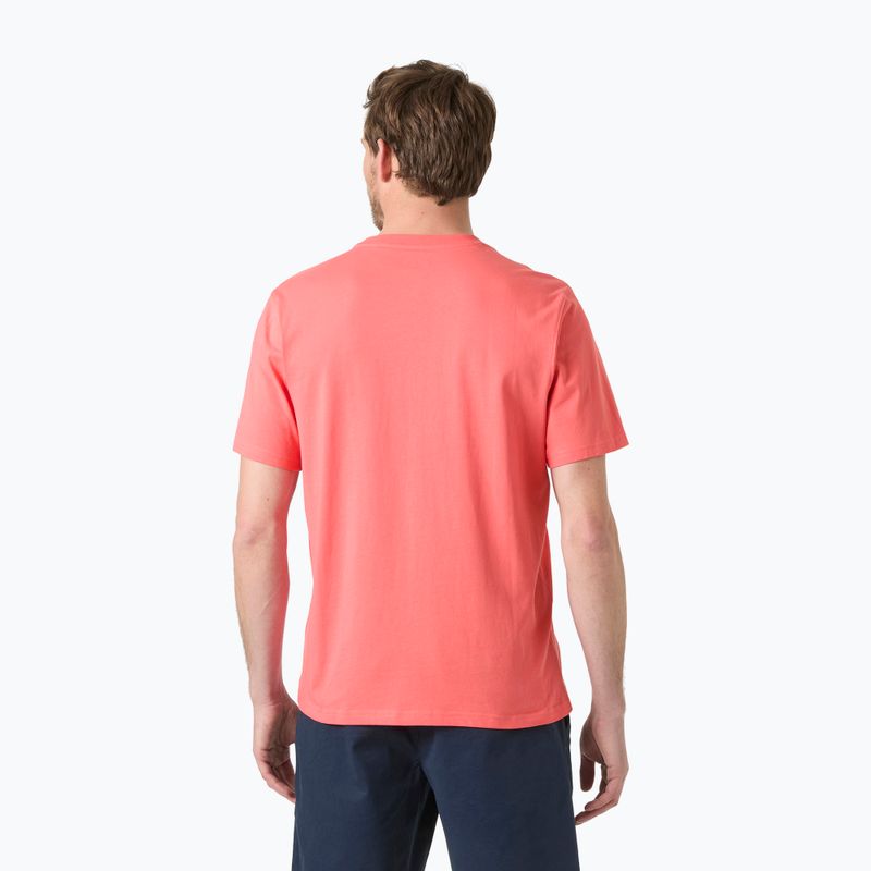 Pánské tričko Helly Hansen Hudson nantucket red 2