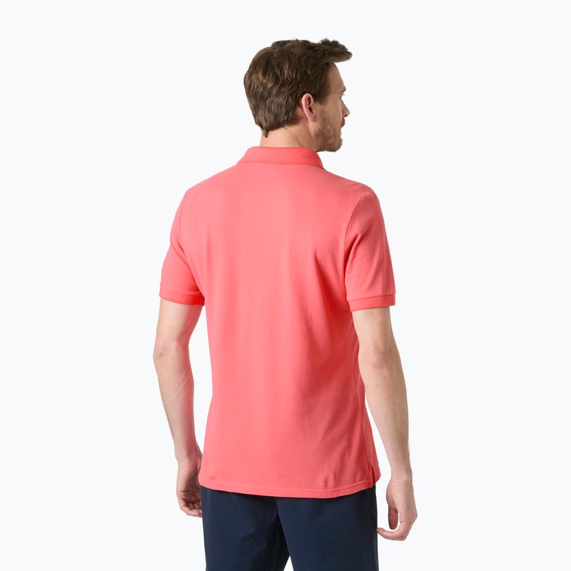 Pánské polo tričko Helly Hansen Elba Fitted Polo nantucket red 2