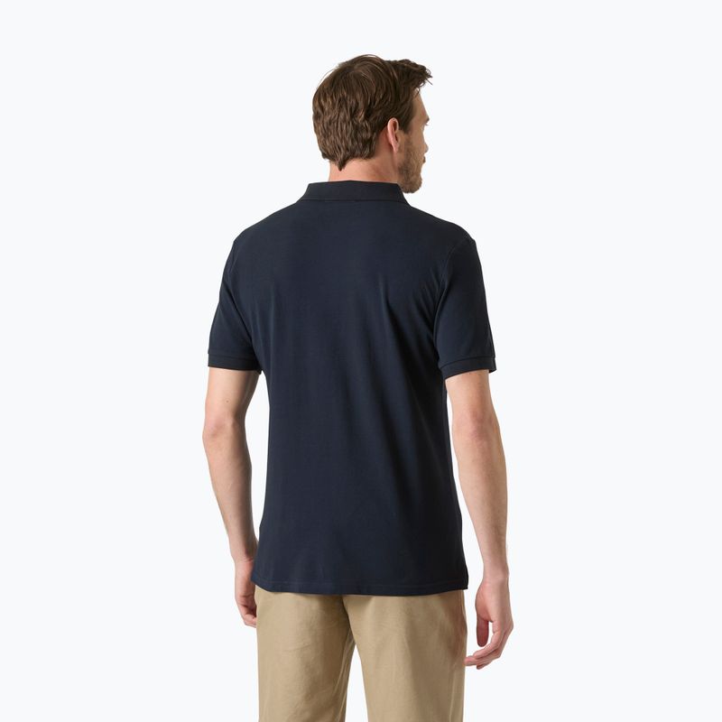 Pánské polo tričko Helly Hansen Elba Fitted Polo navy 2
