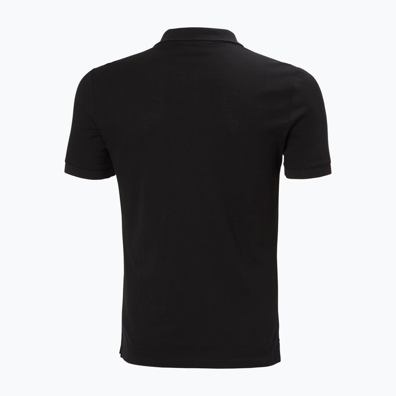 Pánské polo tričko Helly Hansen Elba Fitted Polo black 6