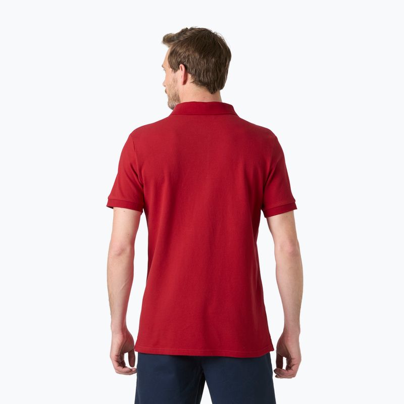 Pánské tričko Helly Hansen Hudson Polo red 2