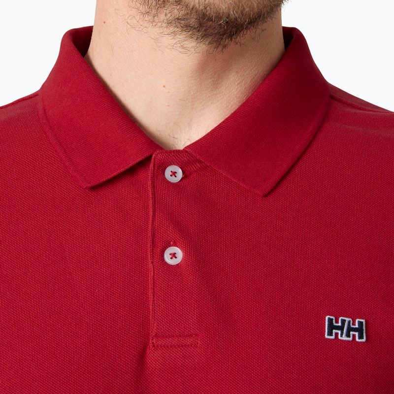 Pánské tričko Helly Hansen Hudson Polo red 3