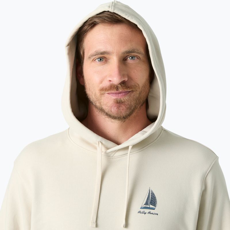 Pánská mikina Helly Hansen Shoreline Hoodie cream 3