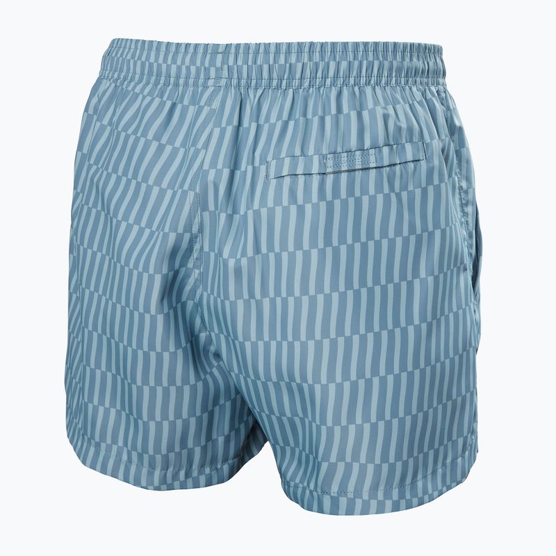Pánské jachtařské šortky Helly Hansen Newport Trunk 4.5" washed navy offset stripe 2