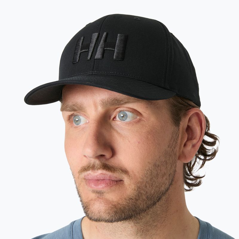 Kšiltovka Helly Hansen Brand black 3