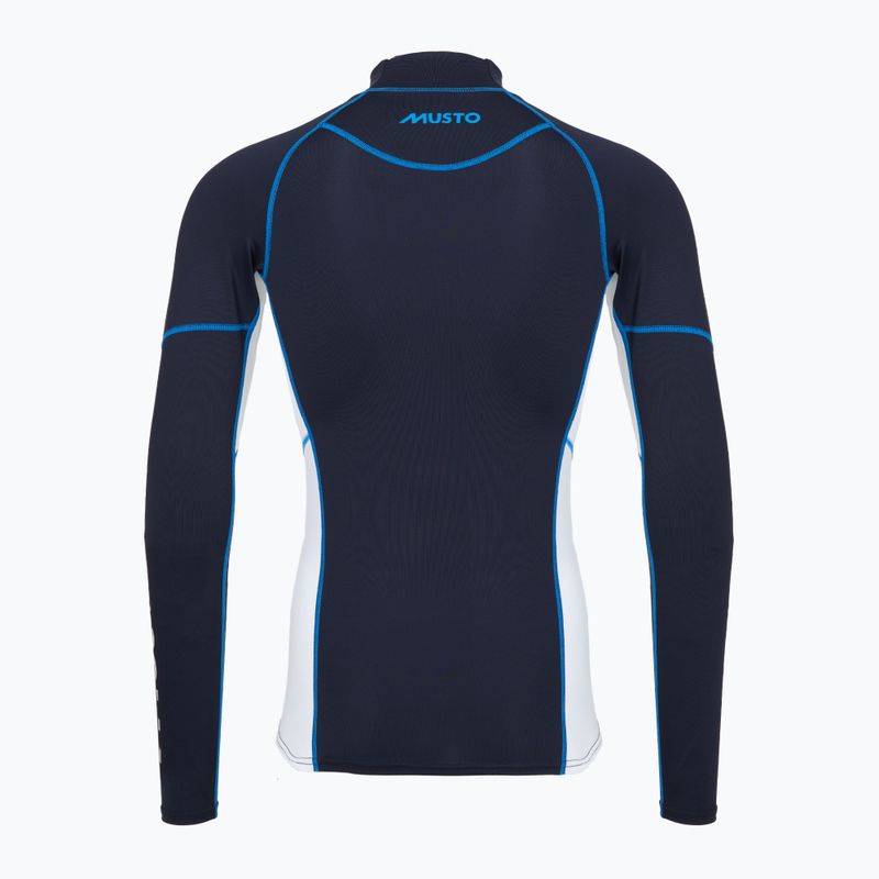 Pánské plavecké tričko Longsleeve Musto Championship Rash Guard navy/white 2