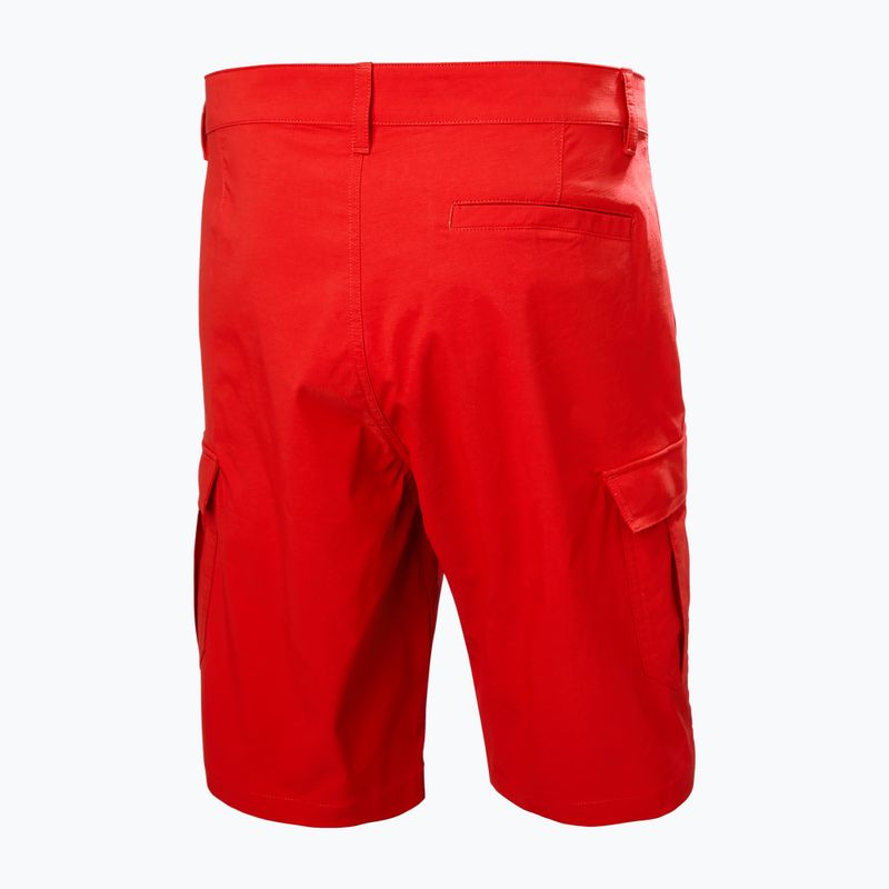 Pánské jachtařské šortky Helly Hansen QD Cargo 11" red 6