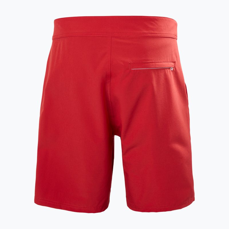 Pánské jachtařské šortky Helly Hansen Newport Board Shorts 8" red 6