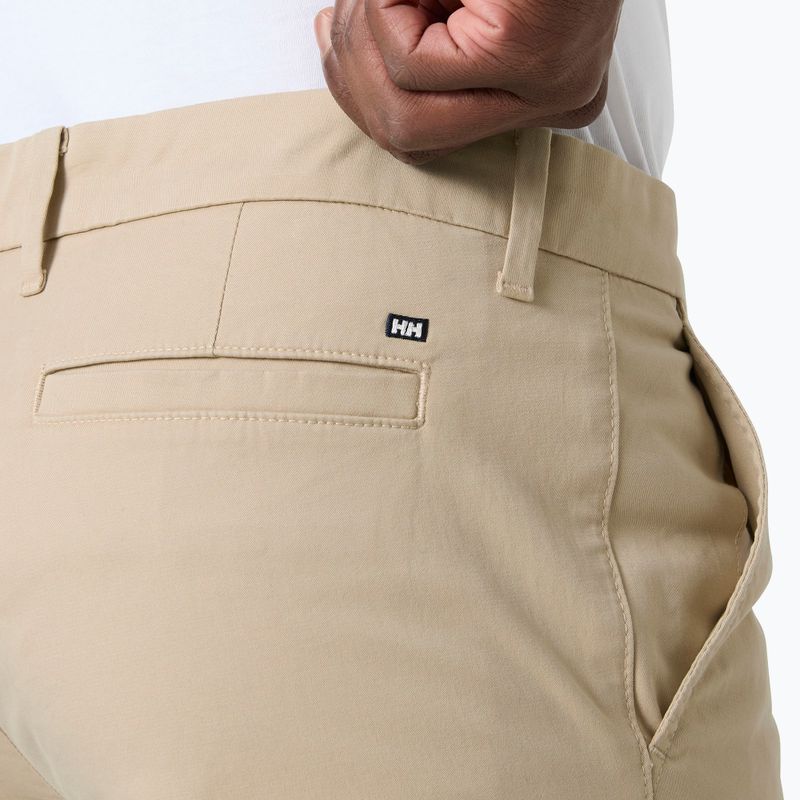 Pánské trekingové šortky Helly Hansen Bryggen Chino khaki 4