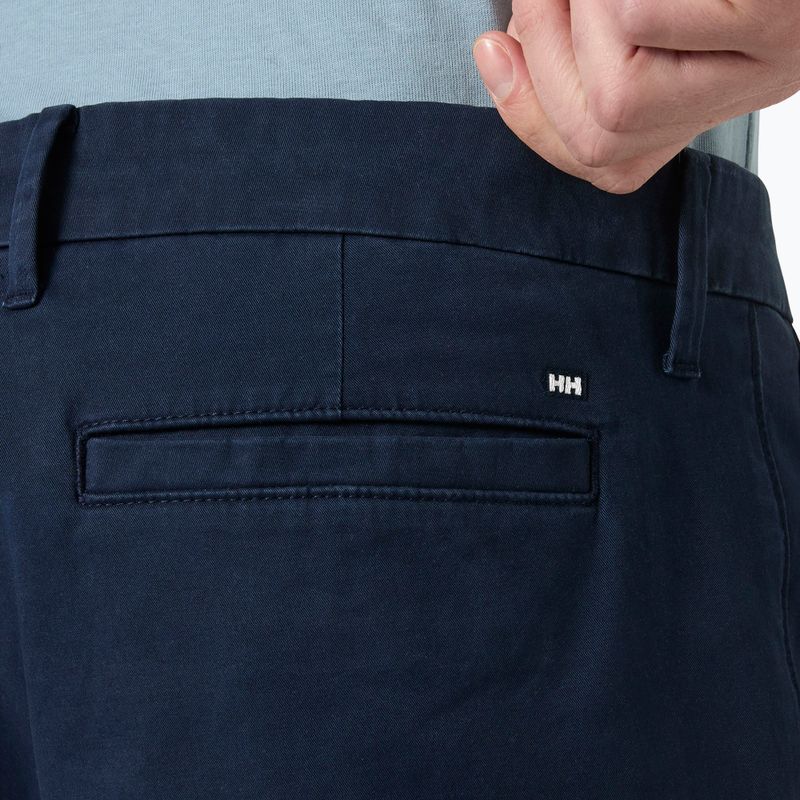 Pánské trekingové šortky Helly Hansen Bryggen Chino navy 4