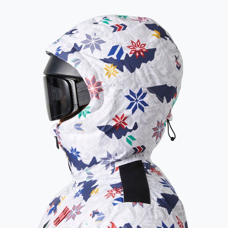 Dámská lyžařská bunda Helly Hansen Kvitfjell Race Short Puffy white crescendo 3
