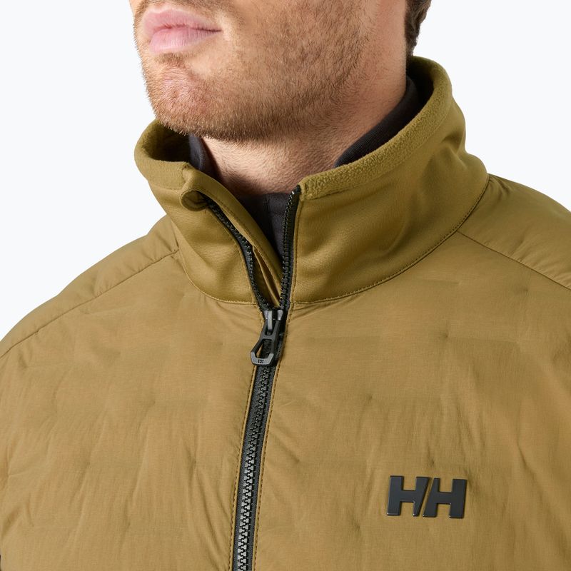 Pánská hybridní bunda Helly Hansen HP Hybrid Stretch Insulator sepia 3