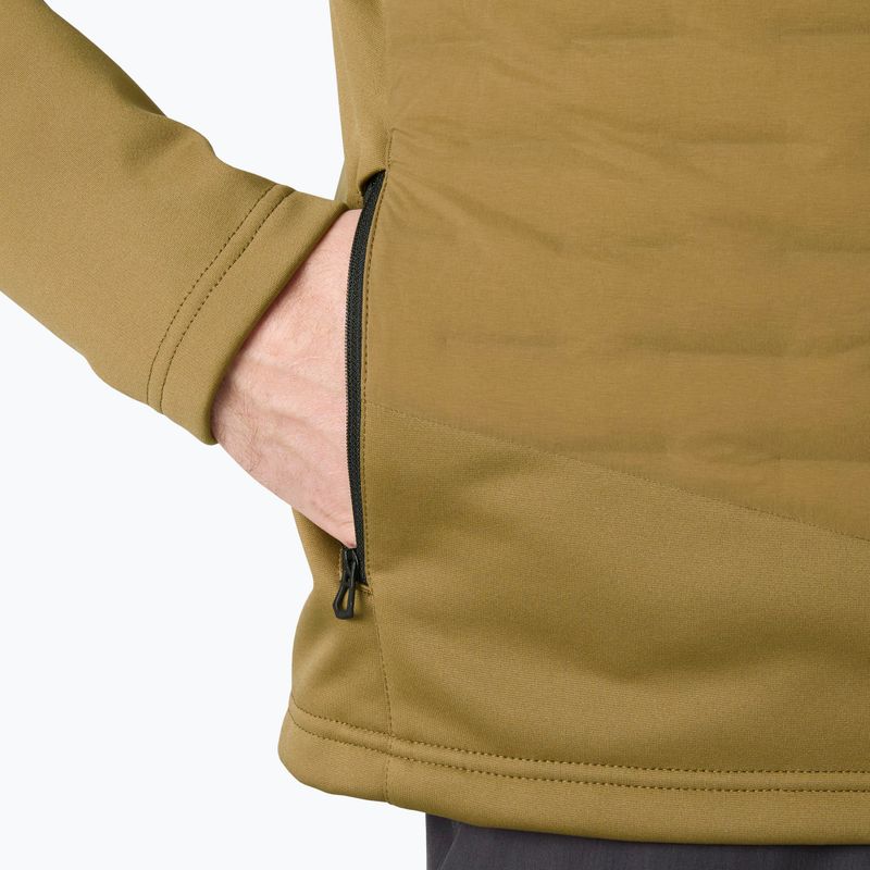 Pánská hybridní bunda Helly Hansen HP Hybrid Stretch Insulator sepia 4