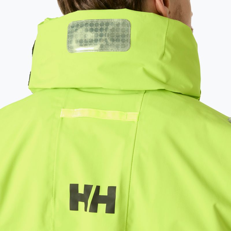 Pánská jachtařská bunda Helly Hansen Skagen Offshore luminous green 5