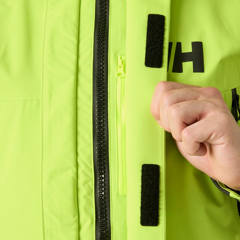 Pánská jachtařská bunda Helly Hansen Skagen Offshore luminous green 6