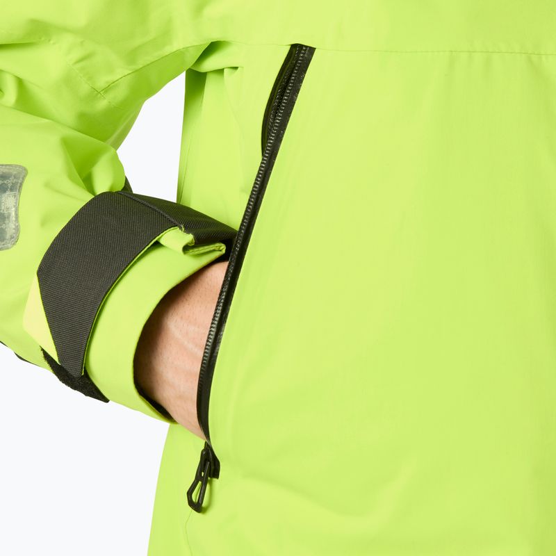 Pánská jachtařská bunda Helly Hansen Skagen Offshore luminous green 10