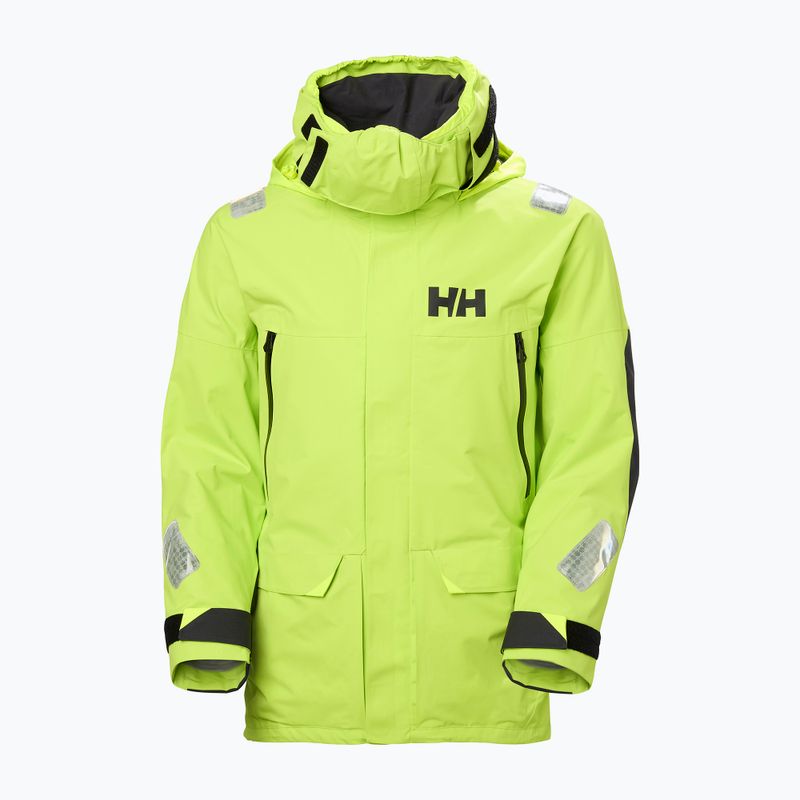Pánská jachtařská bunda Helly Hansen Skagen Offshore luminous green 12