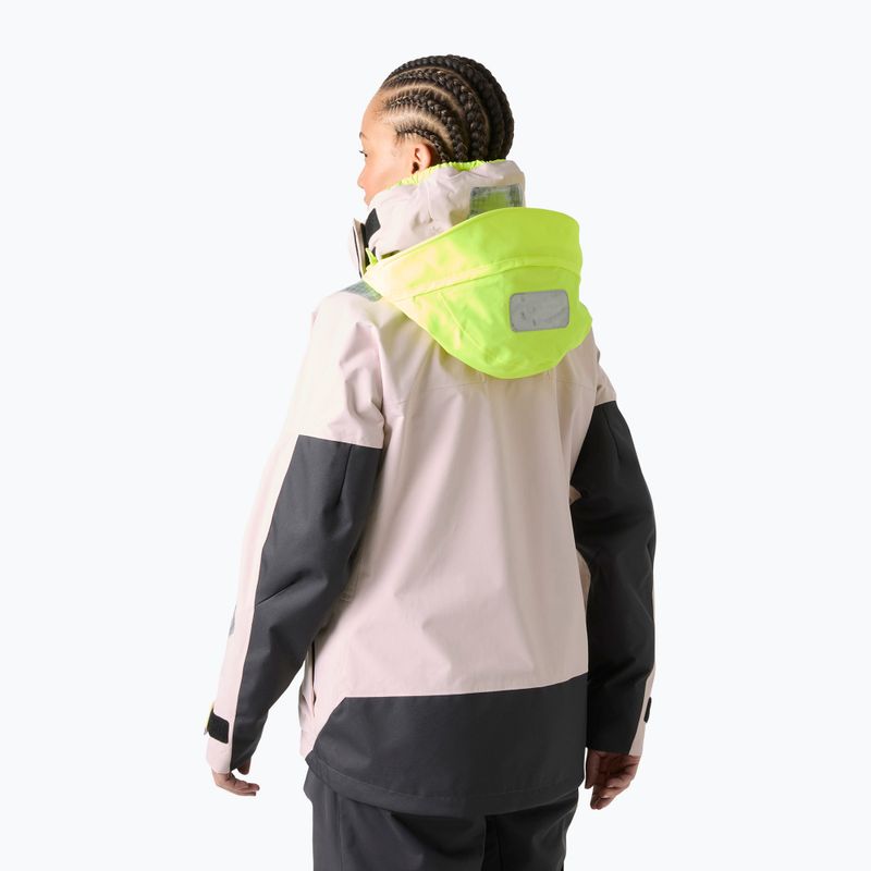 Dámská jachtařská bunda Helly Hansen Skagen Offshore pinkshake 2