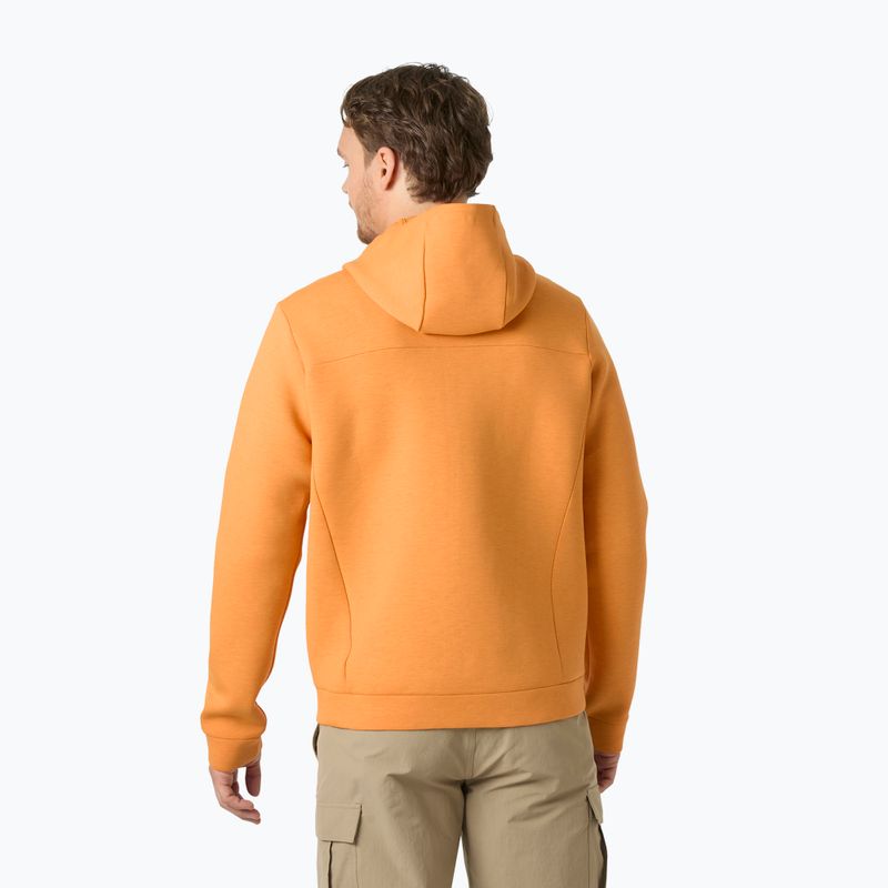 Pánská námořnická mikina Helly Hansen HP Ocean Full Zip 2.0 ignite orange 2