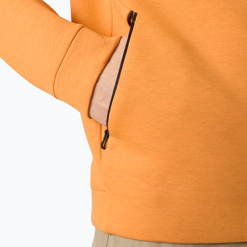 Pánská námořnická mikina Helly Hansen HP Ocean Full Zip 2.0 ignite orange 4