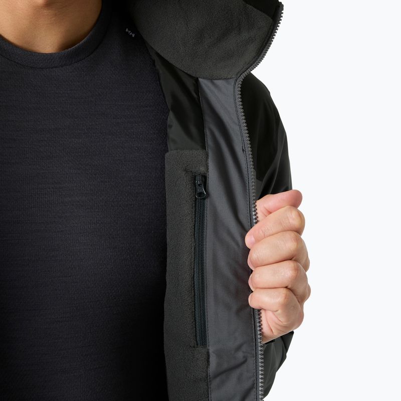 Pánská jachtařská bunda Helly Hansen Crew Hooded Midlayer 2 thunder grey 5