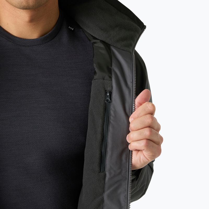 Pánská jachtařská bunda Helly Hansen Crew Midlayer 2 thunder grey 6
