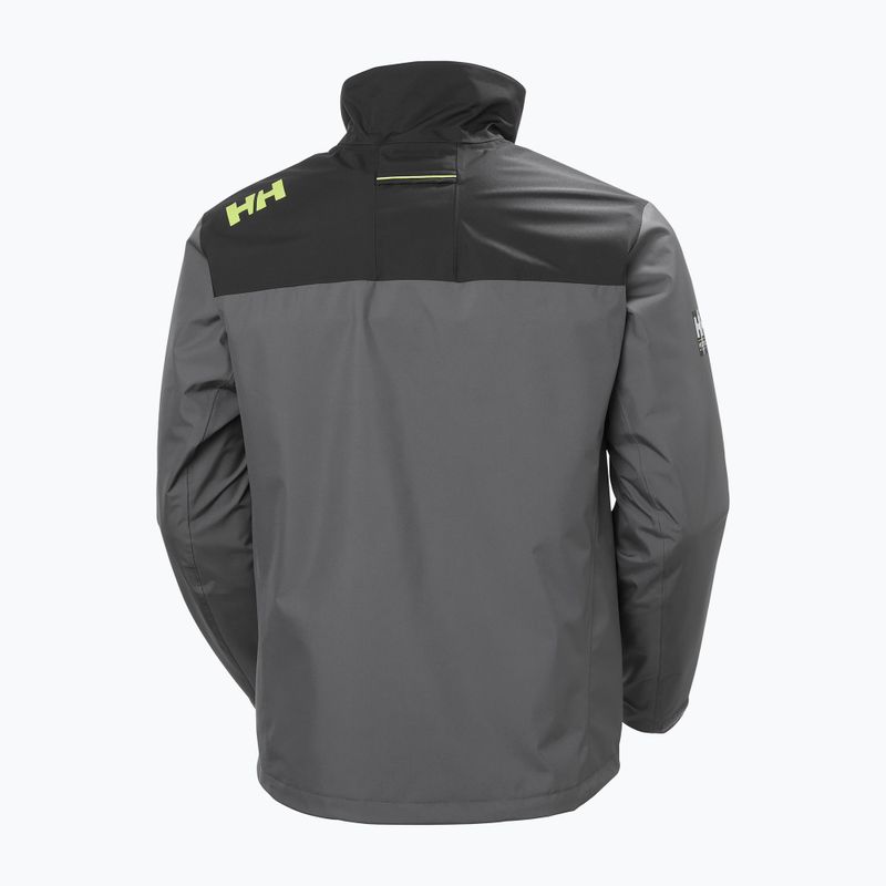 Pánská jachtařská bunda Helly Hansen Crew Midlayer 2 thunder grey 10