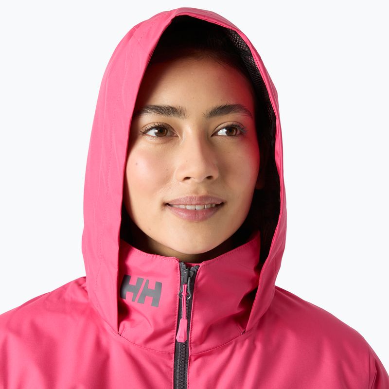 Dámská jachtařská bunda Helly Hansen Crew Hooded Midlayer 2.0 hot pink 3