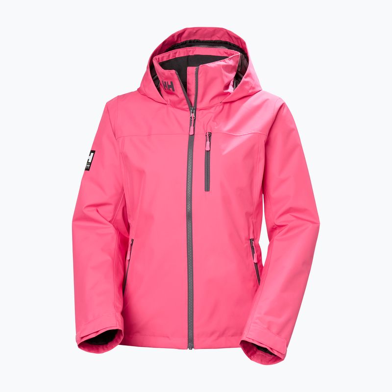 Dámská jachtařská bunda Helly Hansen Crew Hooded Midlayer 2.0 hot pink 8