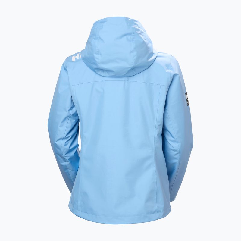 Dámská jachtařská bunda Helly Hansen Crew Hooded Midlayer 2.0 bright blue 8