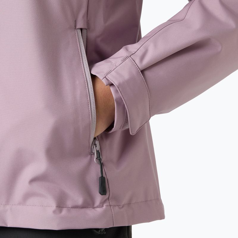 Dámská jachtařská bunda Helly Hansen Crew Hooded Midlayer 2.0 purple play 6