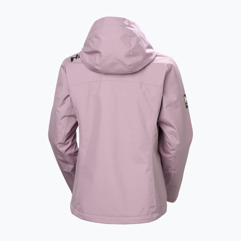 Dámská jachtařská bunda Helly Hansen Crew Hooded Midlayer 2.0 purple play 9