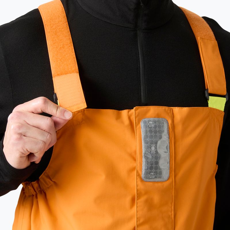 Pánské jachtařské kalhoty Helly Hansen Pier 4.0 Bib ignite orange 3