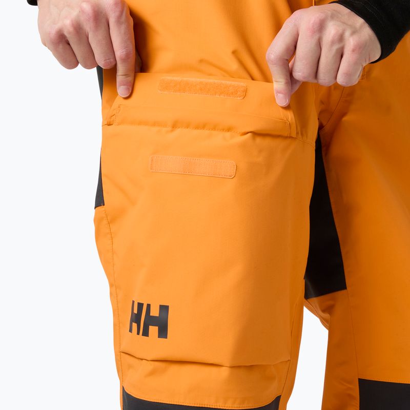 Pánské jachtařské kalhoty Helly Hansen Pier 4.0 Bib ignite orange 4