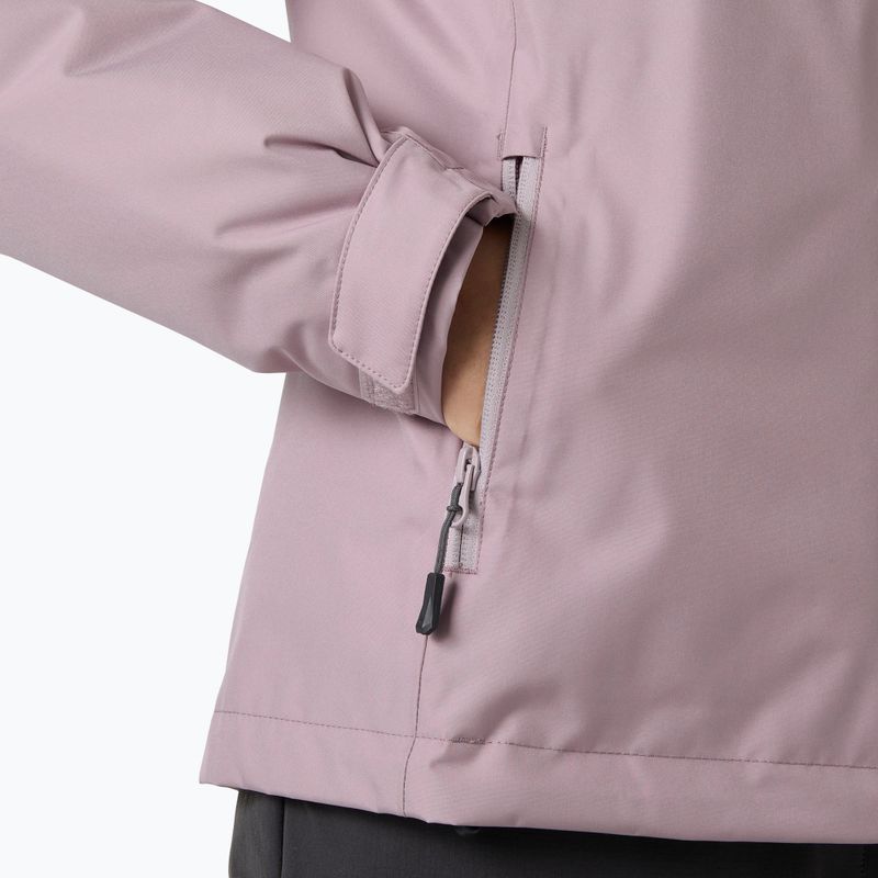 Dámská jachtařská bunda Helly Hansen Crew Hooded Pile purple clay 6
