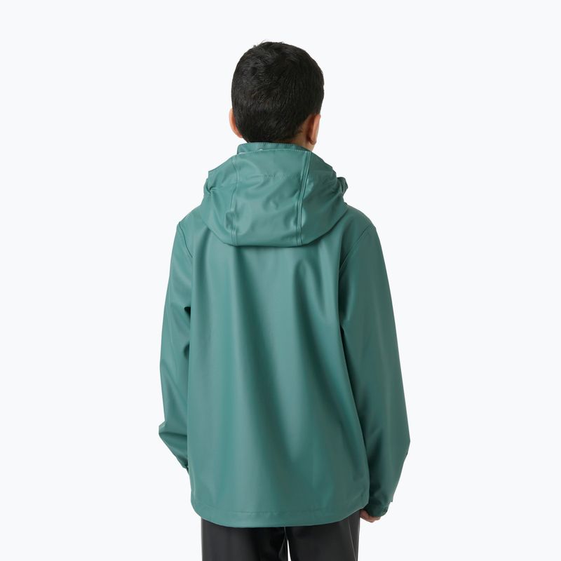 Dětská jachtařská bunda Helly Hansen Moss opal green 2