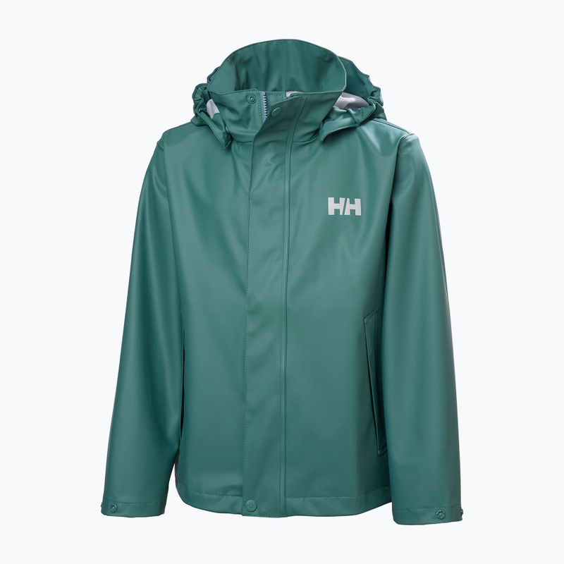 Dětská jachtařská bunda Helly Hansen Moss opal green 5