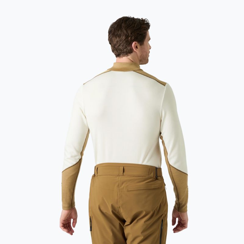 Pánská termo mikina Helly Hansen Lifa Merino Midweight 1/2 Zip snow monogram aop 2