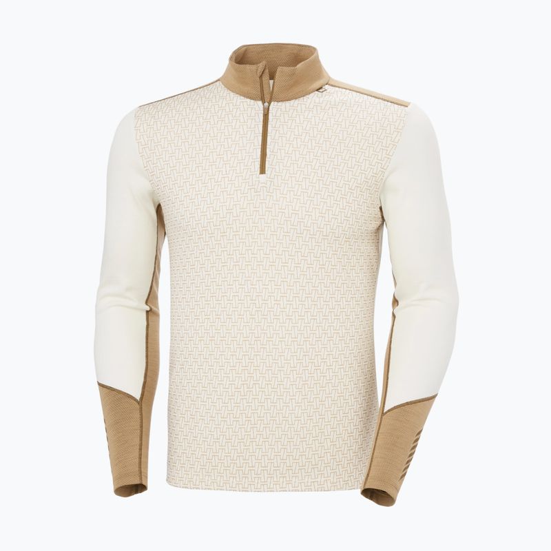 Pánská termo mikina Helly Hansen Lifa Merino Midweight 1/2 Zip snow monogram aop 5