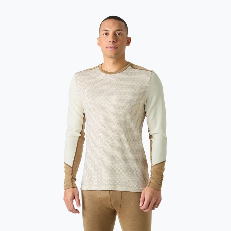 Pánská termo mikina Helly Hansen Lifa Merino Midweight Crew snow monogram aop